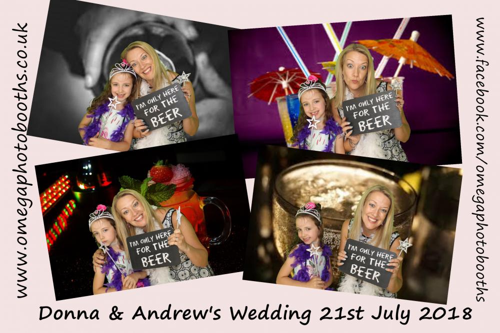 Donna & Andrew's Wedding | View more photos from the event at gallery.omegaphotobooths.co.uk/u/Omega-Photobooths/Donna-Andrews-Wedding